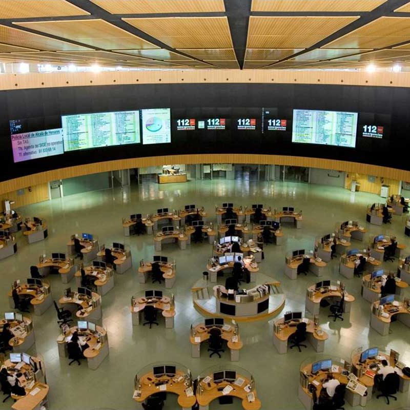 centros de control 112 madrid