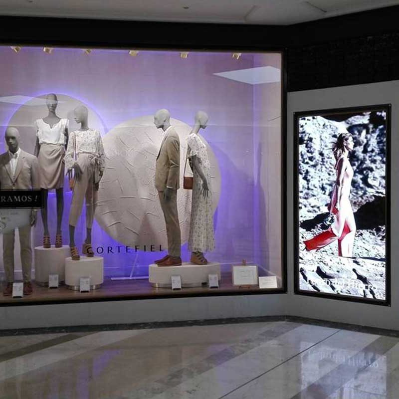 videowall referencia espacios corporativos tiendas